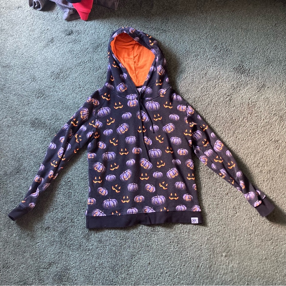 Bums and Roses mama hoodie pumpkins